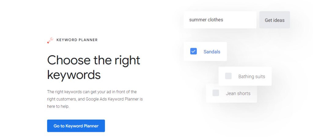 Google Keyword Planner